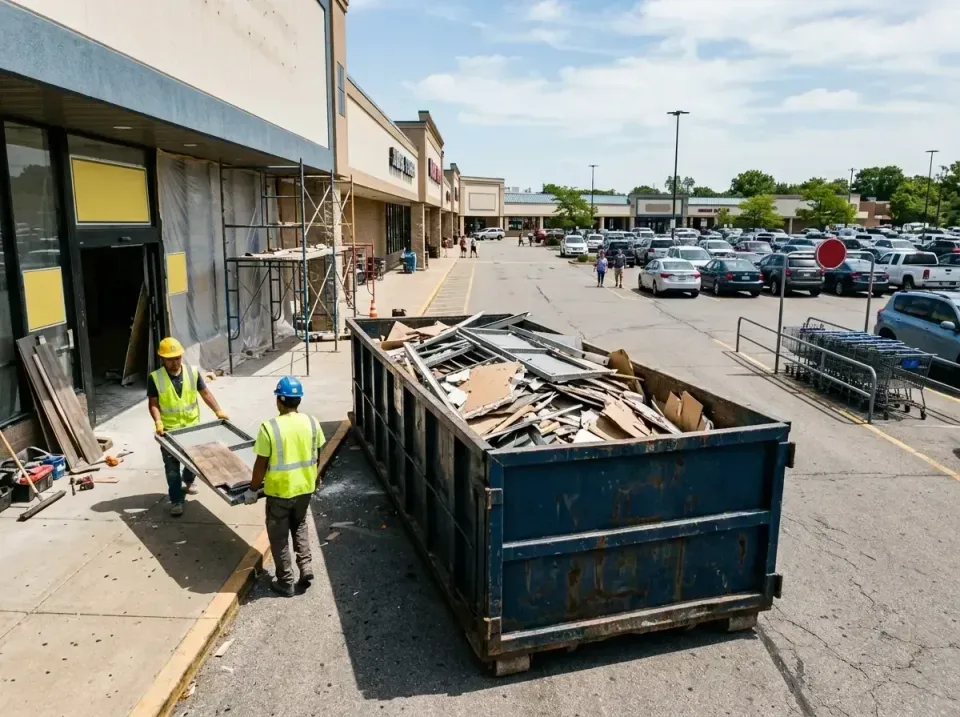 retail-store-renovation-debris-003 — frequently asked questions, Roll-off Dumpster Rentals in Grants Pass, OR